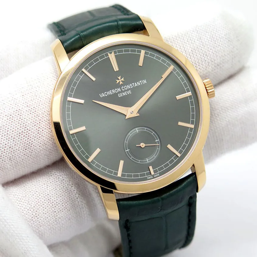 Vacheron Constantin Traditionnelle 82172/000R-H008 38mm Rose gold Green