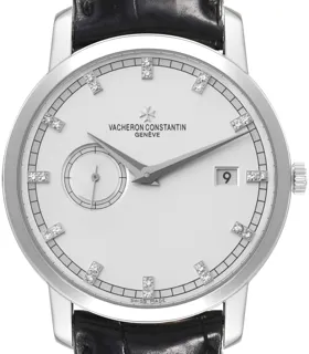 Vacheron Constantin Traditionnelle 87172/000G-9601 White gold Silver