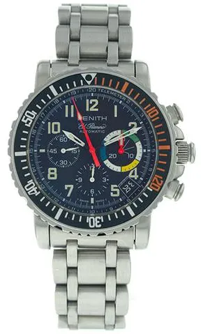 Zenith El Primero 02.0480.405/24 Stainless steel Black