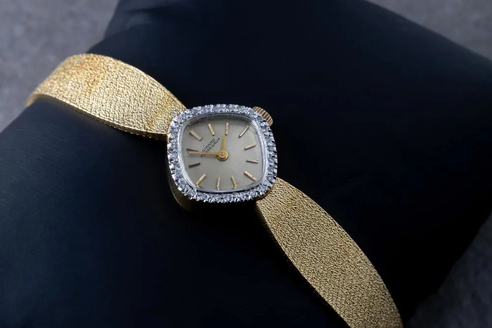 Girard-Perregaux 17mm Diamond and 14ct Yellow gold