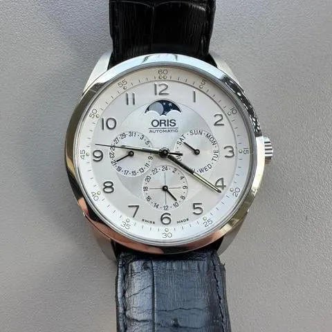 Oris Artelier 7516 40mm Stainless steel White