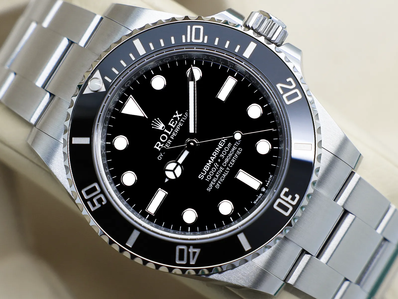 Rolex Submariner 124060 41mm Black