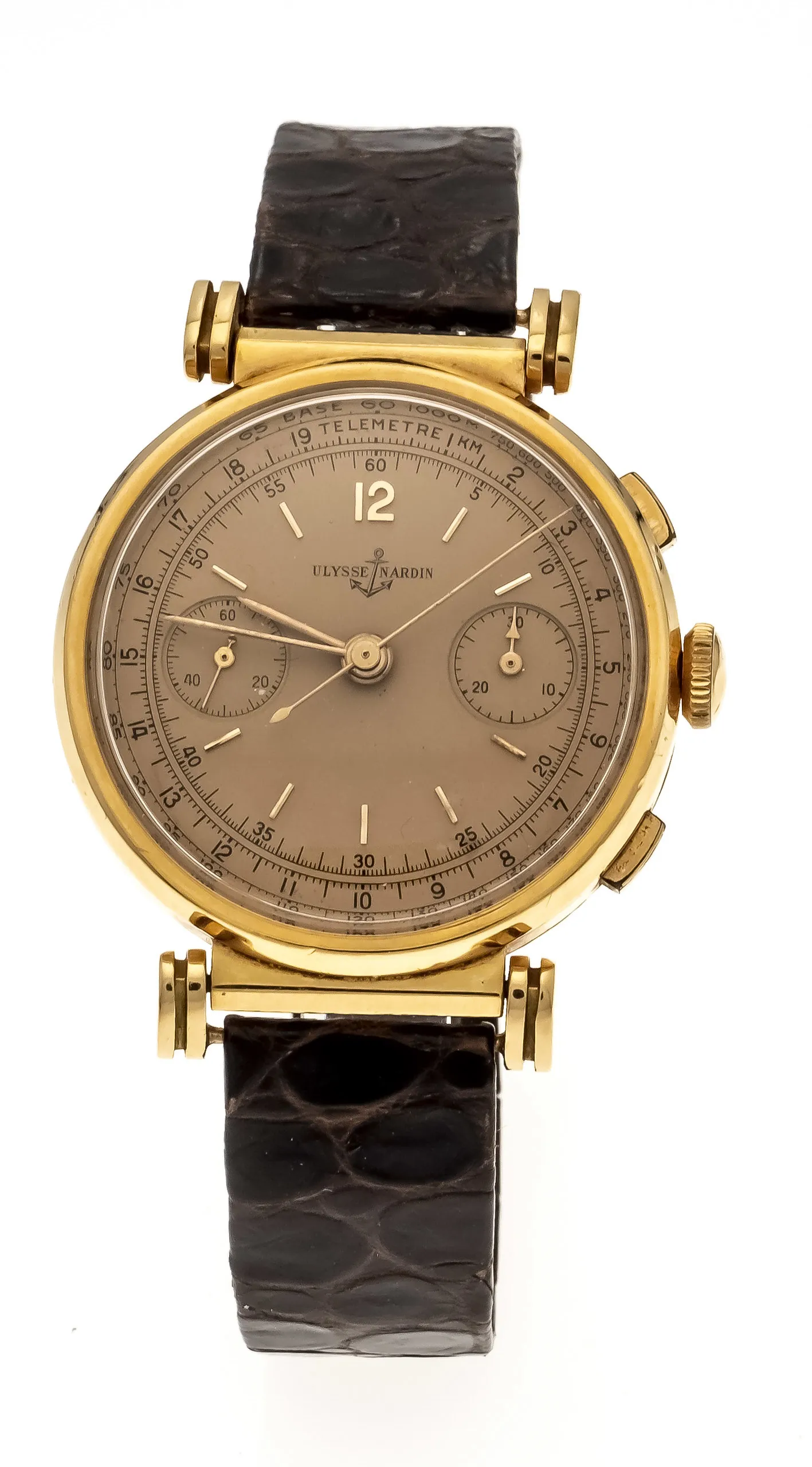 Ulysse Nardin 38mm Yellow gold Gold plated