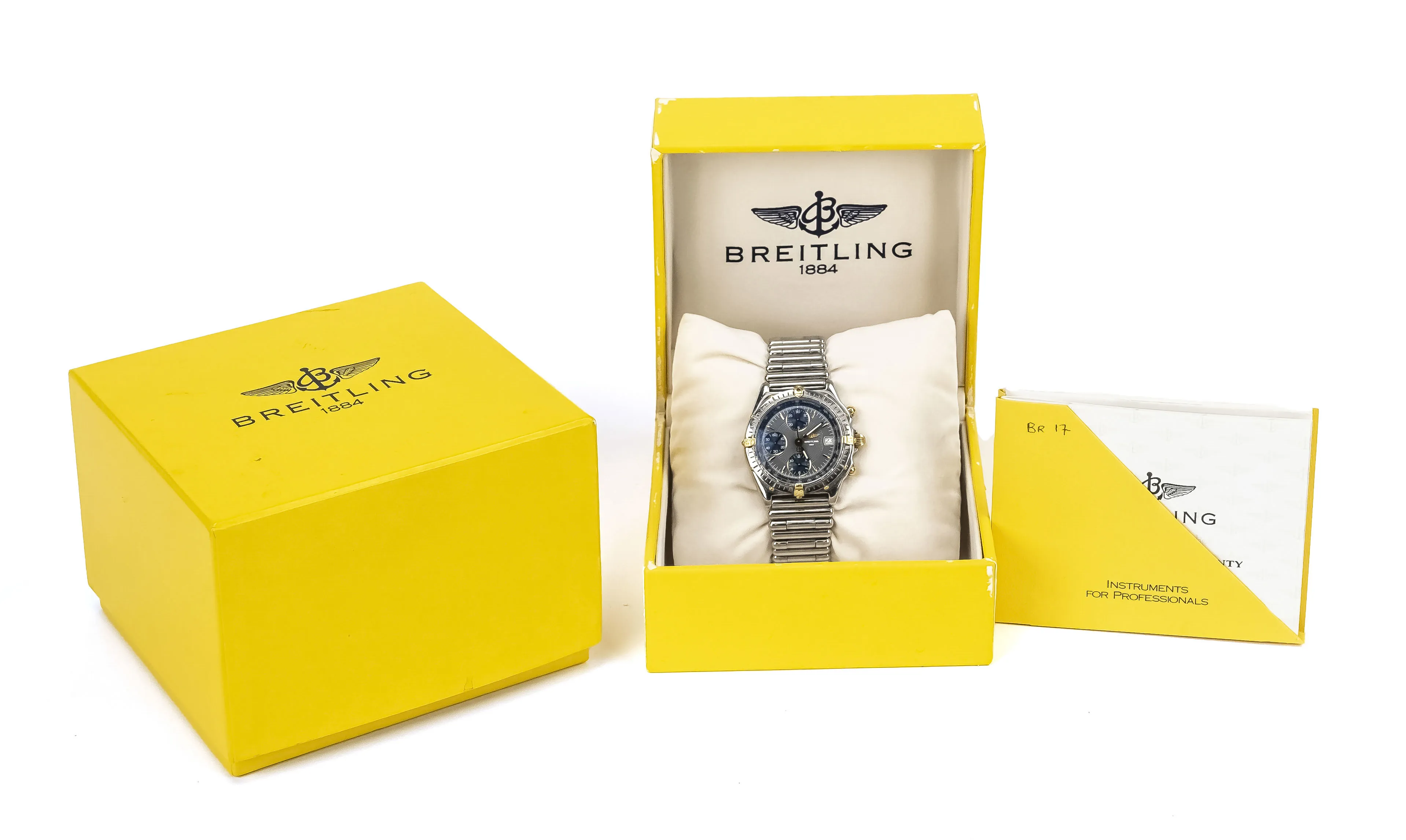 Breitling Chronomat B13050.1 40mm Yellow gold and Stainless steel Guilloché 2