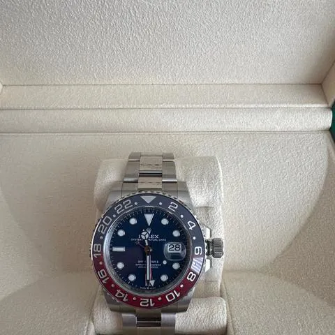 Rolex GMT-Master II 126719BLRO 40mm White gold Blue 5