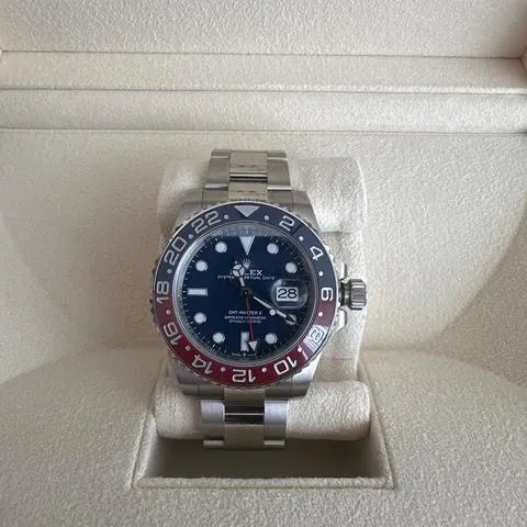 Rolex GMT-Master II 126719BLRO 40mm White gold Blue 6