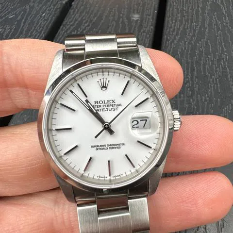 Rolex Datejust 36 16200 36mm Stainless steel Silver