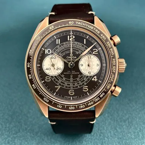 Omega Speedmaster Racing 329.92.43.51.10.001 43mm Bronze Brown