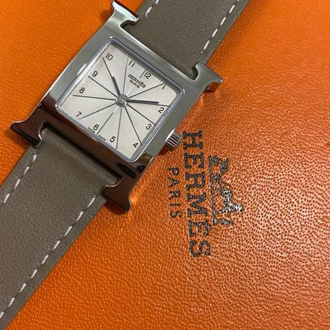 Hermès Heure H HH1.210 21mm Stainless steel Silver