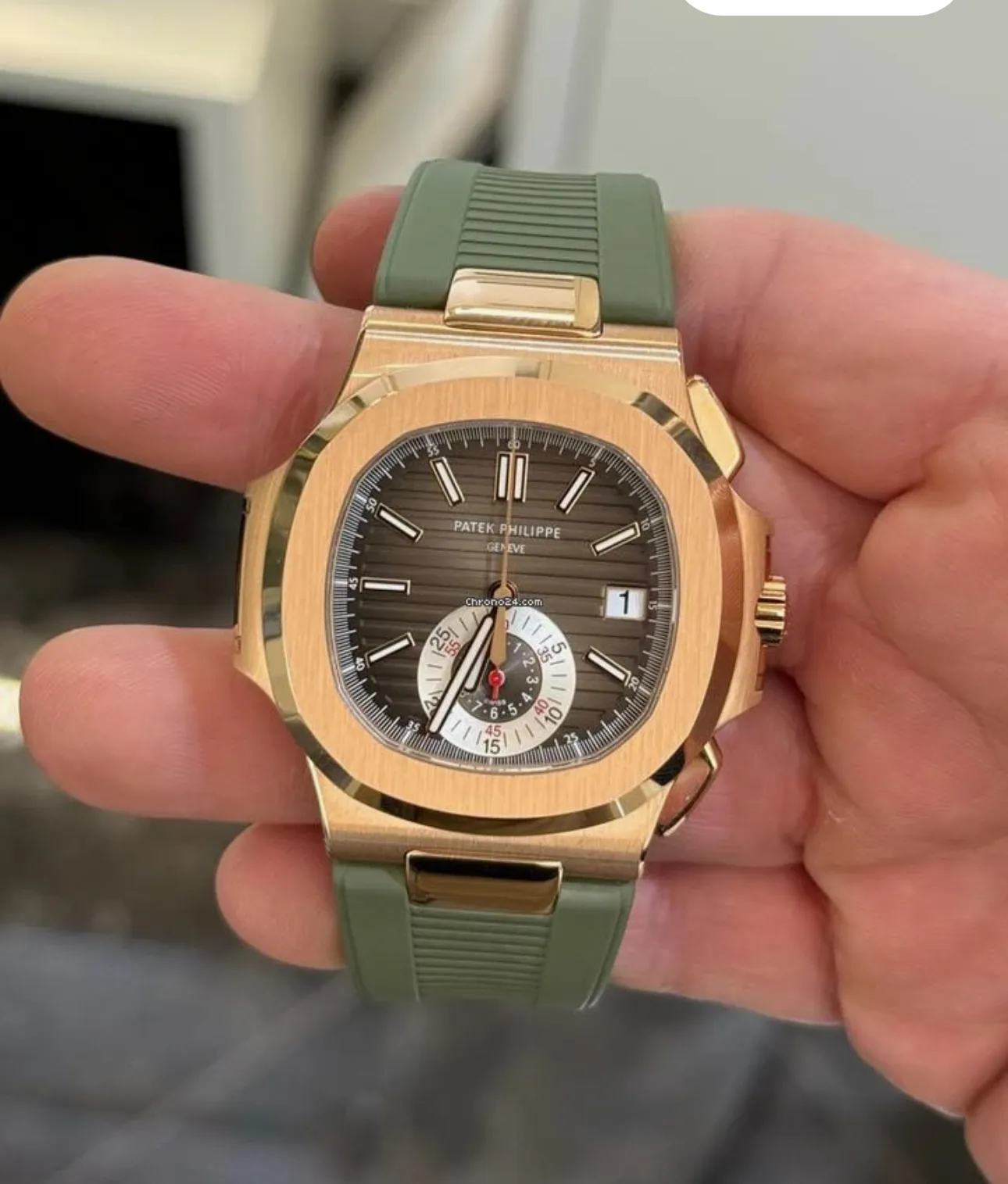 Patek Philippe Nautilus 5980R-001 Brown 1