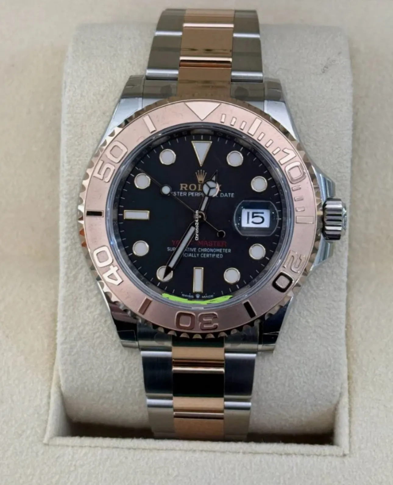 Rolex Yacht-Master 40 126621 40mm Oro/Acciaio Nero