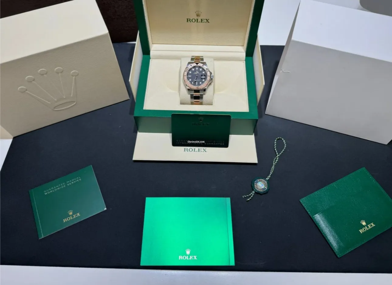 Rolex Yacht-Master 40 126621 40mm Oro/Acciaio Nero 1