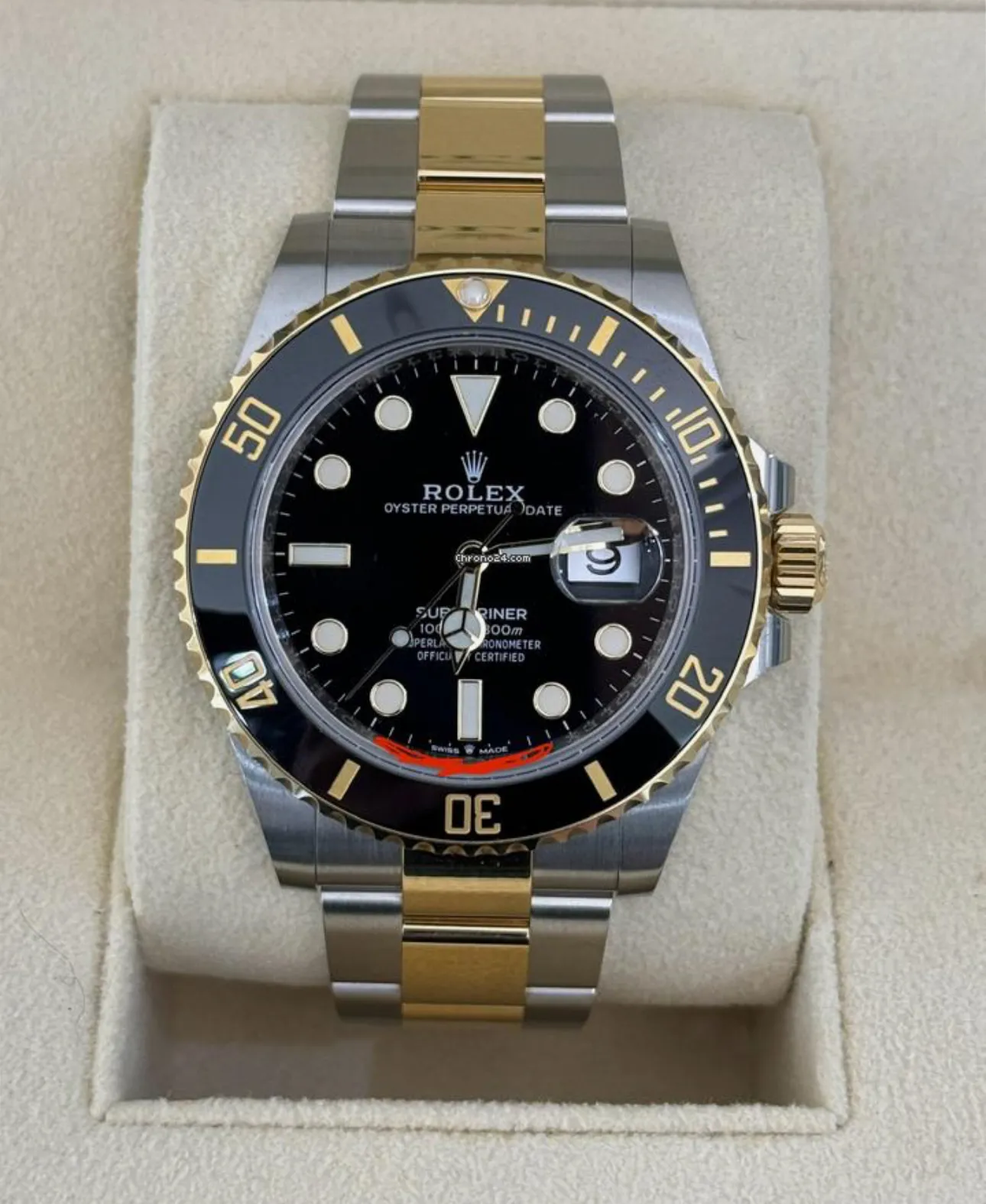 Rolex Submariner 126613LN 41mm Oro/Acciaio Nero