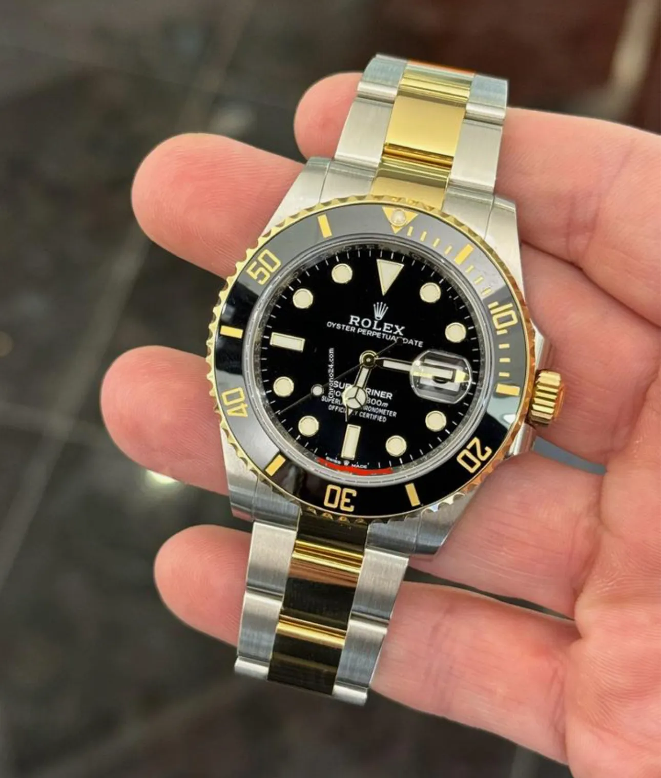 Rolex Submariner 126613LN 41mm Oro/Acciaio Nero 5