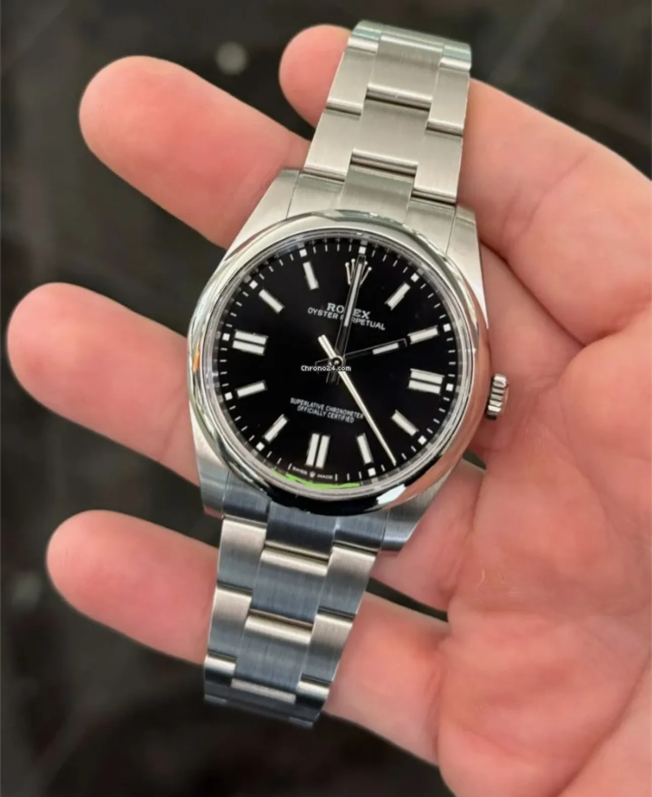 Rolex Oyster Perpetual 41 124300 41mm Acciaio Nero