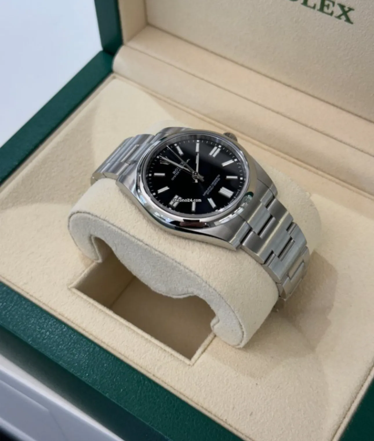 Rolex Oyster Perpetual 41 124300 41mm Acciaio Nero 2