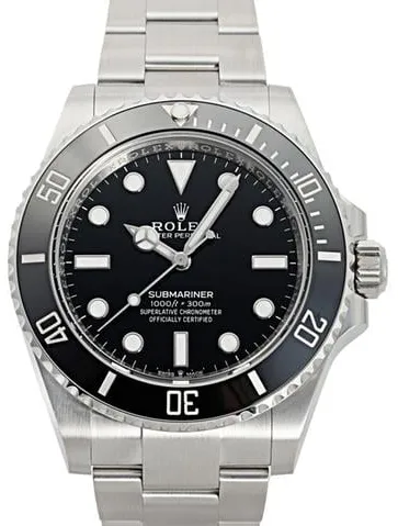 Rolex Submariner 124060 41mm Black