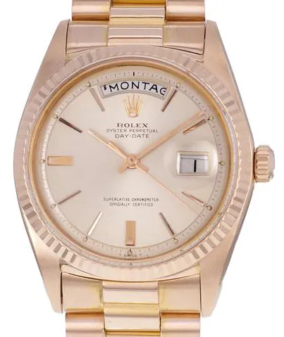 Rolex Day-Date 36 1803 36mm Yellow gold Champagne 1