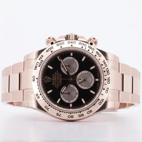 Rolex Daytona 126505 40mm Rose gold Black