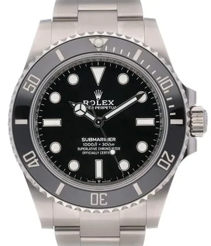 Rolex Submariner 124060 41mm Stainless steel Black