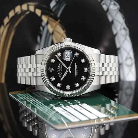 Rolex Datejust 36 116234 36mm Stainless steel Black