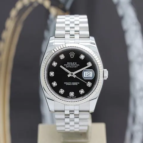 Rolex Datejust 36 116234 36mm Stainless steel Black 2