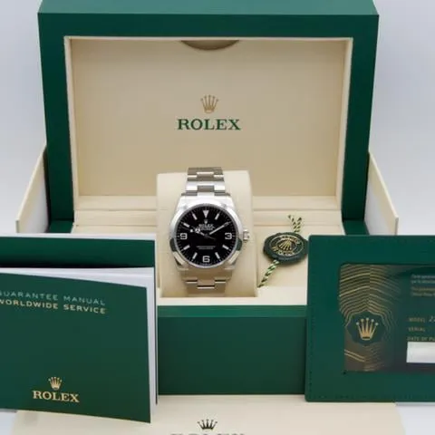 Rolex Explorer 224270 40mm Stainless steel Black 12