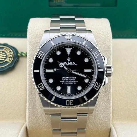 Rolex Submariner 124060 41mm Stainless steel Black