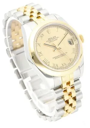 Rolex Datejust 31 178243 31mm Yellow gold and Stainless steel Champagne 1