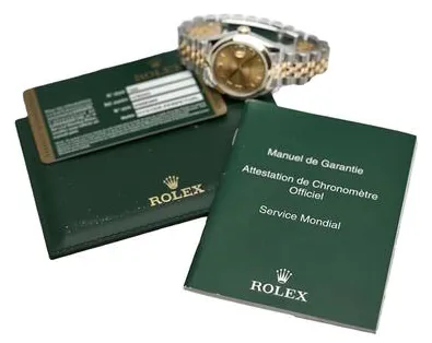 Rolex Datejust 31 178243 31mm Yellow gold and Stainless steel Champagne 7