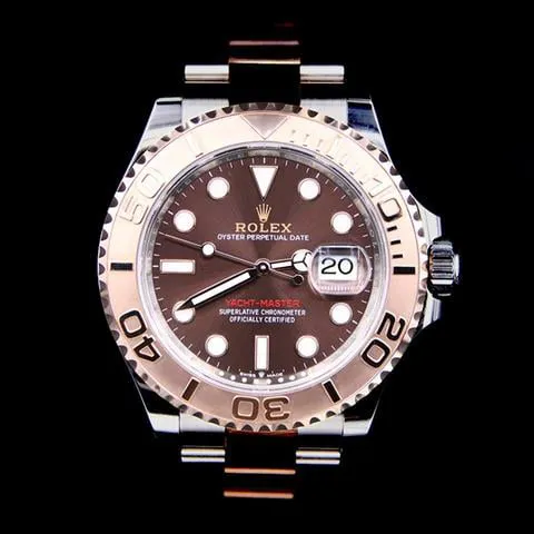 Rolex Yacht-Master 40 126621 40mm Yellow gold and Stainless steel Brown 1