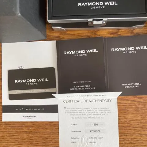 Raymond Weil Freelancer 2780-STC-ACDC1 42mm Stainless steel Black 6