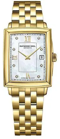 Raymond Weil Toccata 5925-P-00995 28.1mm Yellow gold and Diamond White