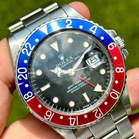 Rolex GMT-Master 16750 40mm Stainless steel Black 1