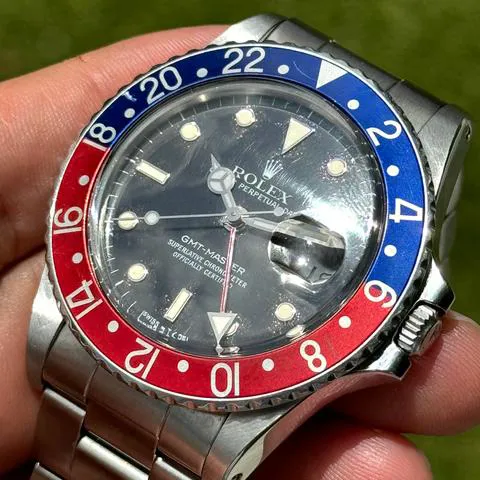 Rolex GMT-Master 16750 40mm Stainless steel Black 3