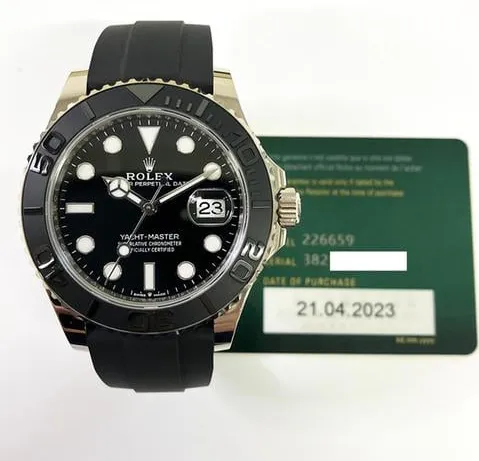 Rolex Yacht-Master 42 226659 42mm White gold Black