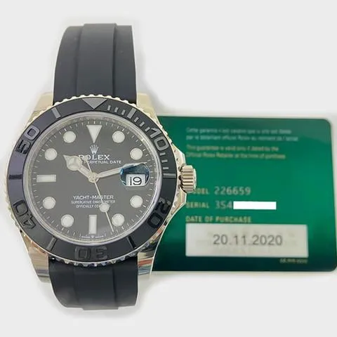 Rolex Yacht-Master 42 226659 42mm White gold Black