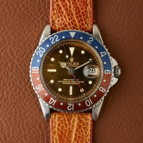 Rolex GMT-Master 1675 40mm Stainless steel Brown