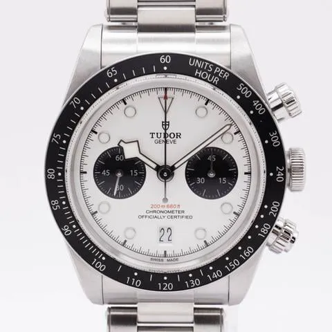 Tudor Black Bay Chronograph 79360N-0002 41mm Stainless steel Silver