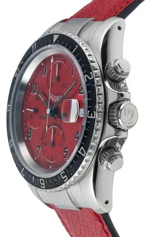 Tudor Prince Date 79270 39.5mm Stainless steel Red 4