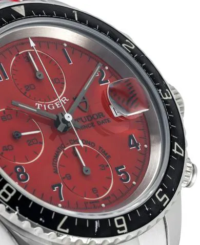 Tudor Prince Date 79270 39.5mm Stainless steel Red 10