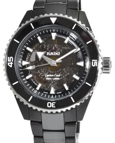 Rado Captain Cook R32127152 43mm Stainless steel Black