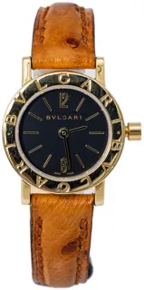 Bulgari Bvlgari BB23L 18k yellow gold Black