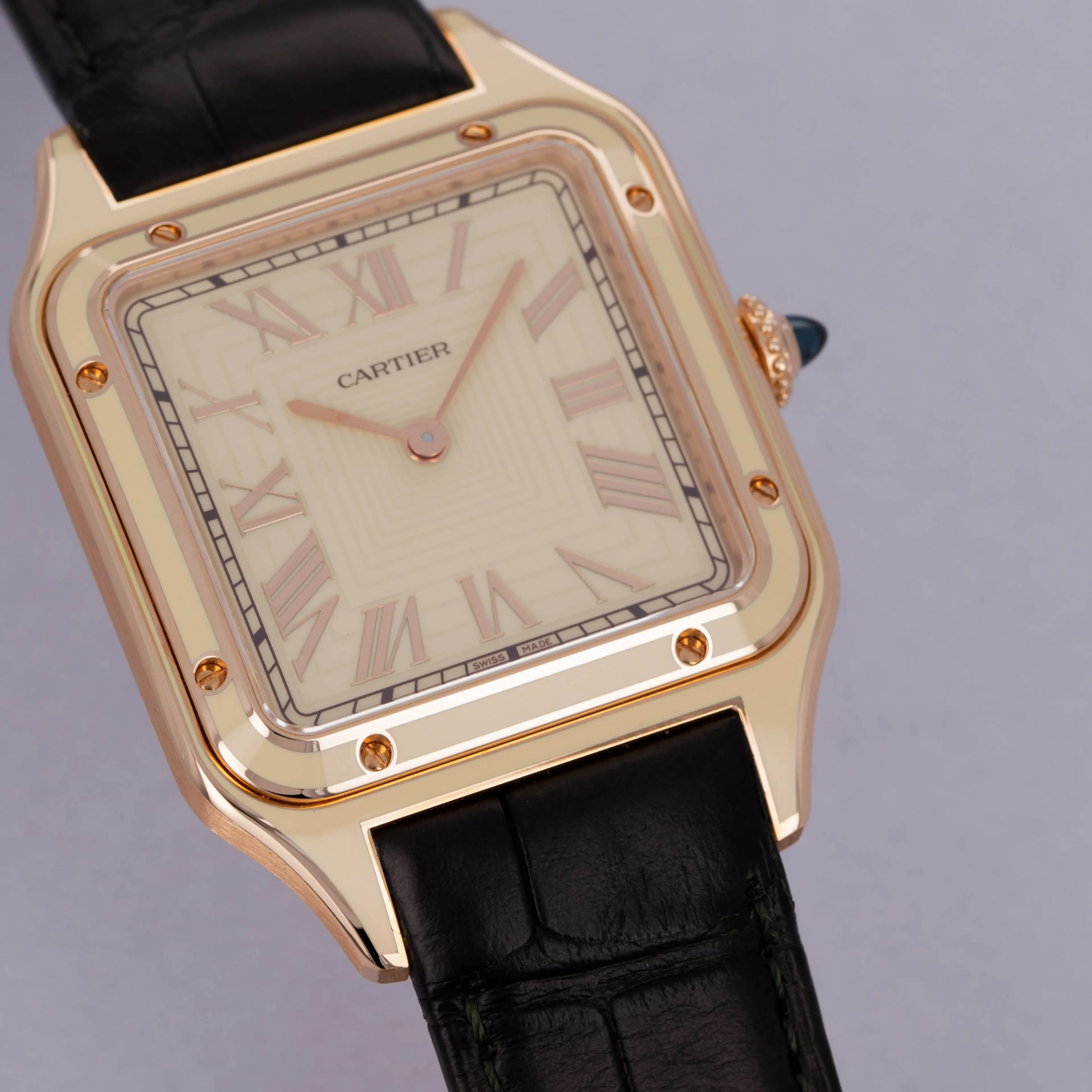 Cartier Santos Dumont CRWGSA0054 43.5mm 18k rose gold Beige 1