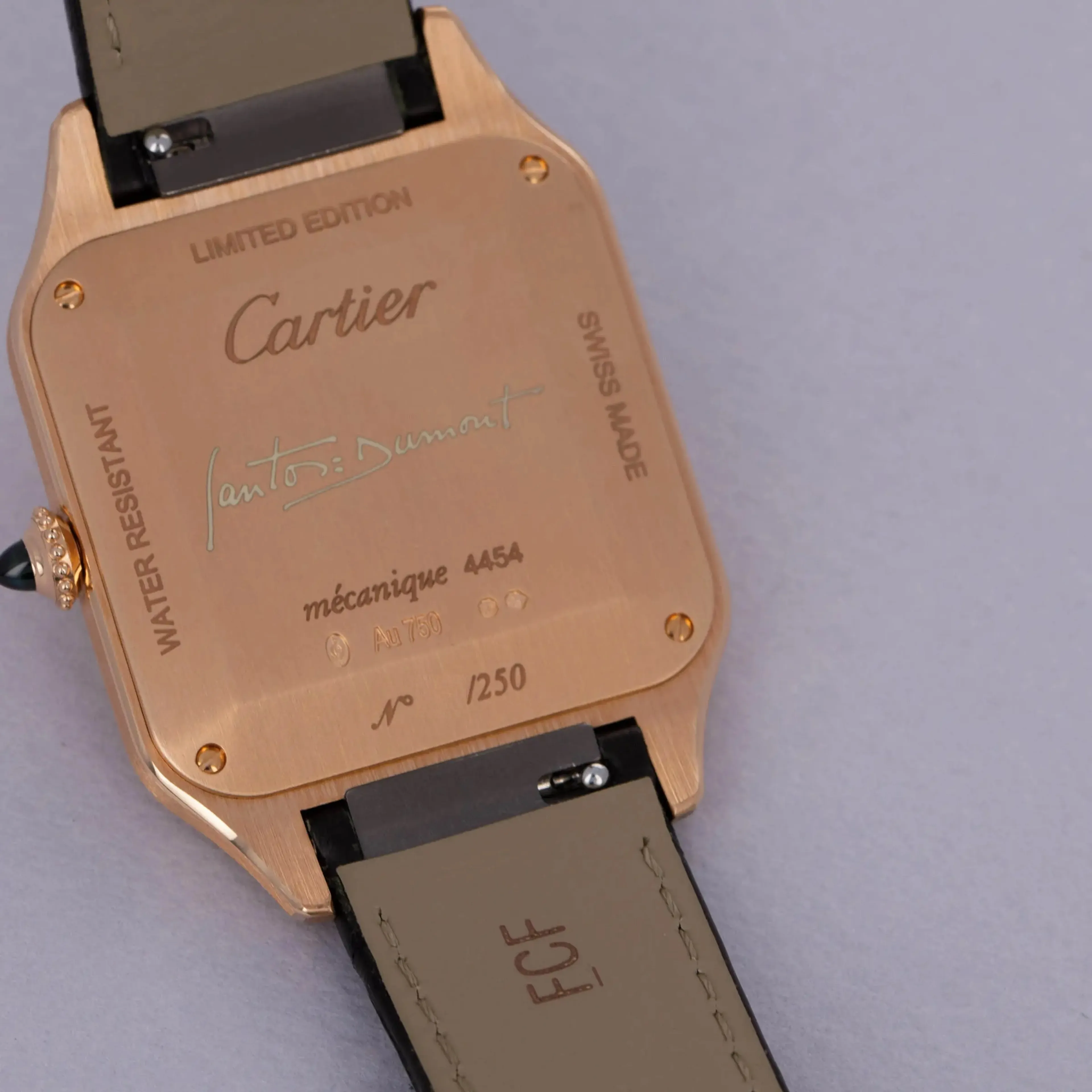 Cartier Santos Dumont CRWGSA0054 43.5mm 18k rose gold Beige 3