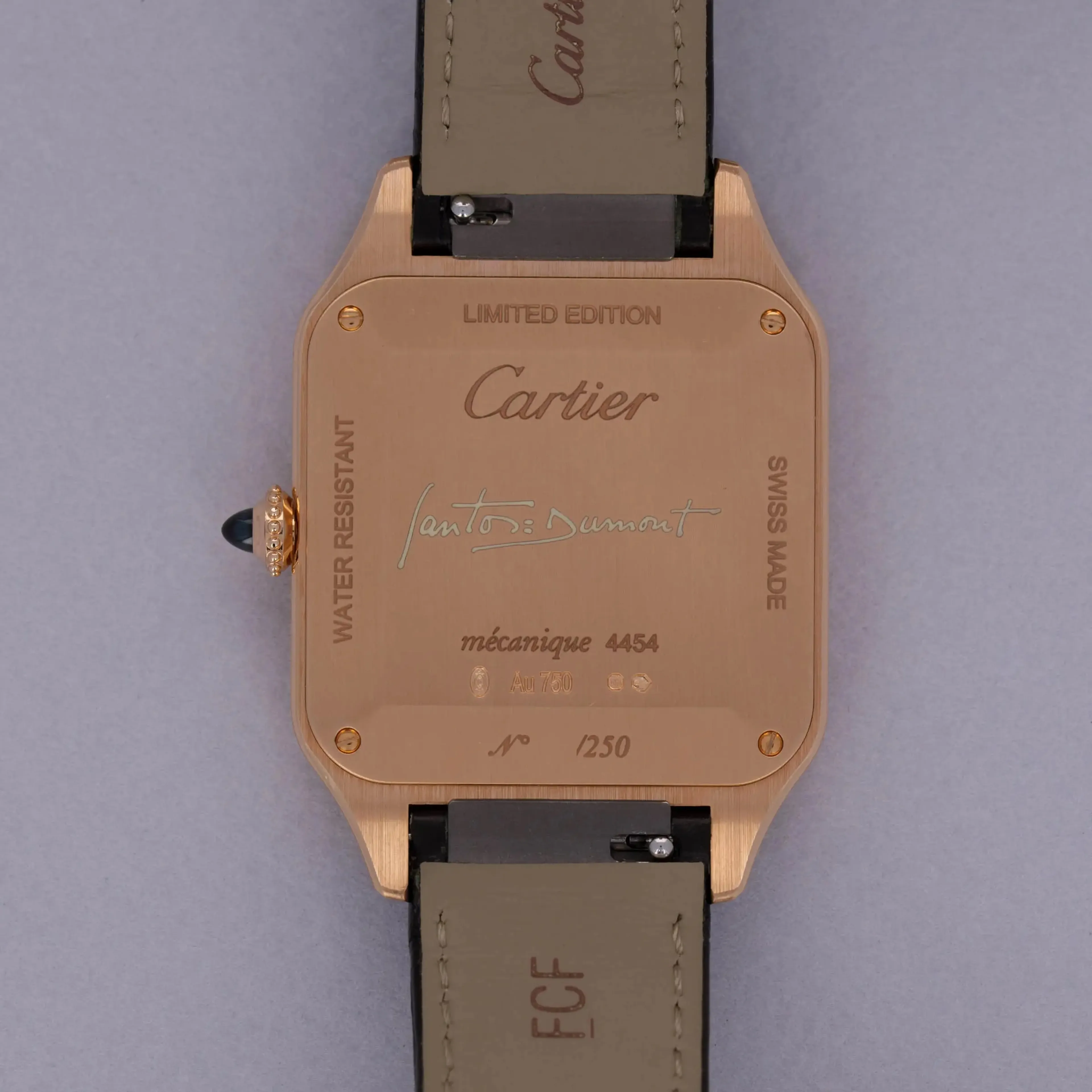 Cartier Santos Dumont CRWGSA0054 43.5mm 18k rose gold Beige 5