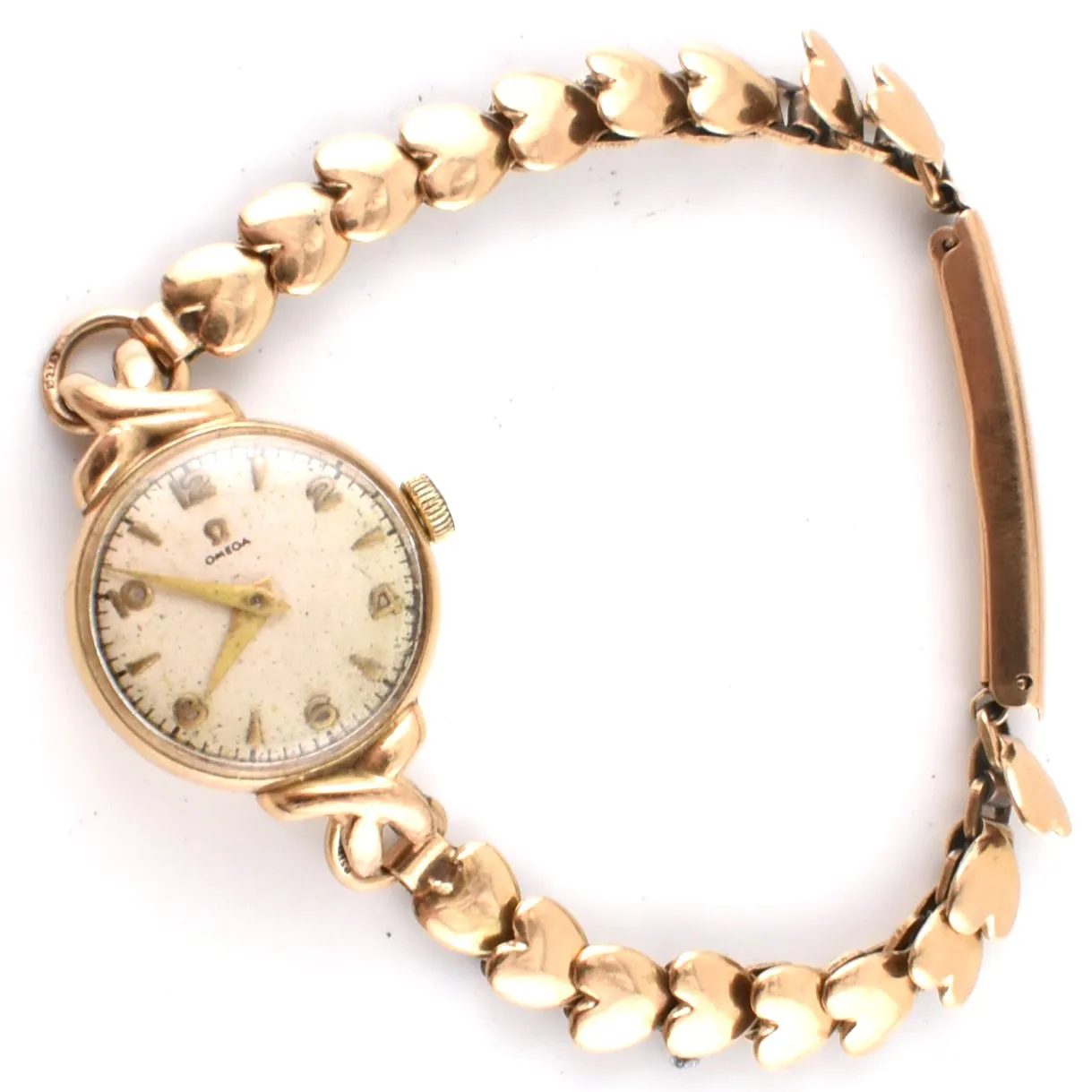 Omega 18mm 9ct Yellow gold