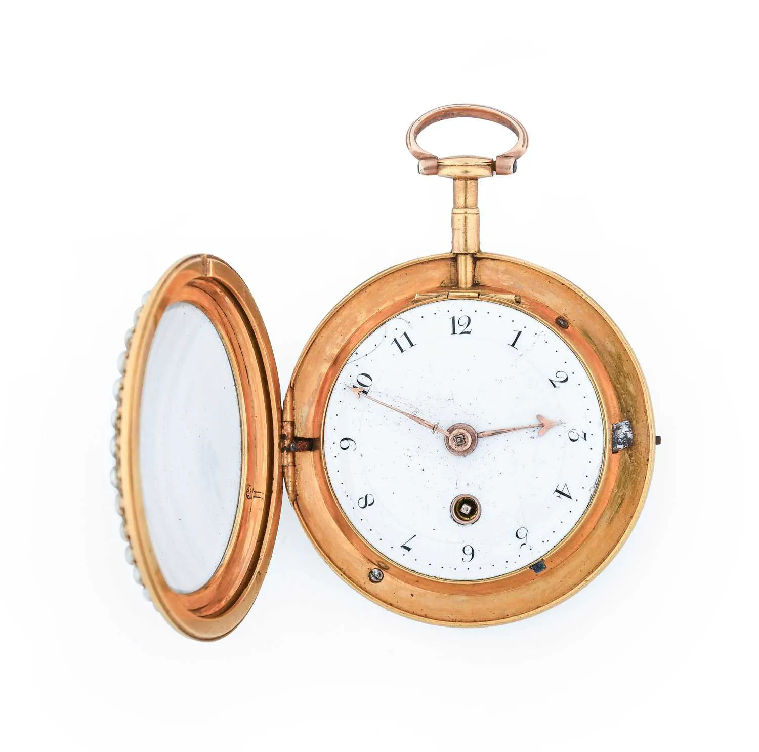 Rundell, Bridge & Rundell 46mm Yellow gold and Enamel and Pearl 3