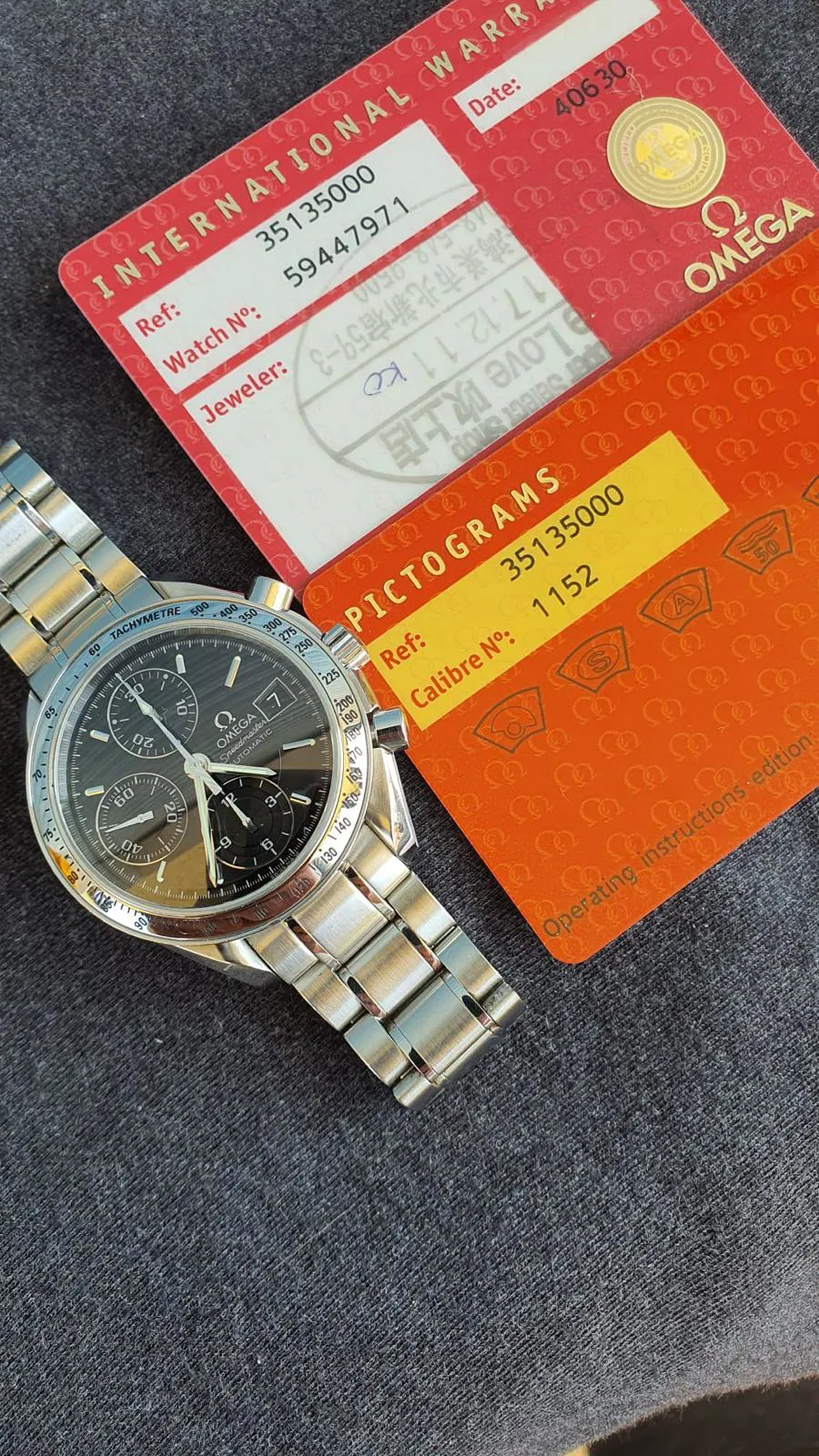 Omega Speedmaster Date 35135000