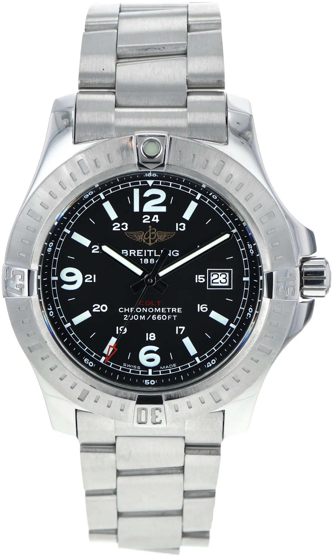 Breitling Colt A74388 44mm Stainless steel Black 1